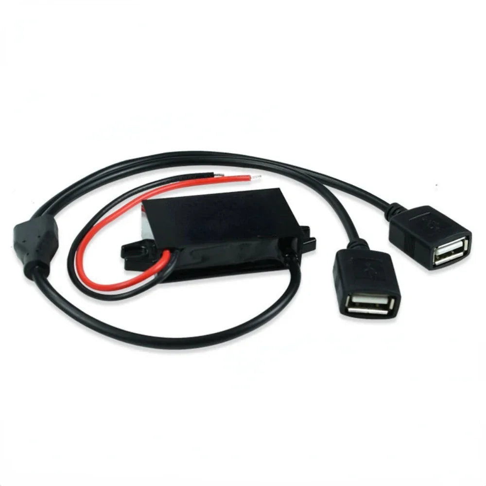 12V 24V 36V 48V 60V 72V Buck to 5V 3A USB Step Down Power Converter Car Auto Phone Motorcycle Charger Adapter 11V-90V Oasis Select