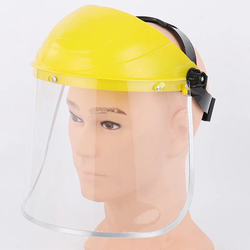 Protective Mask Adjustable Transparent PVC Anti-Saliva Dustproof Faces Shields Screen Spare Visors Eye Protection Face Mask Oasis Select