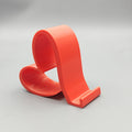 3D Printed Heart Shaped Phone Tablet Stand Multi Color Desktop Holder Home Office Decor Romantic Valentine Christmas Gift Oasis Select Red