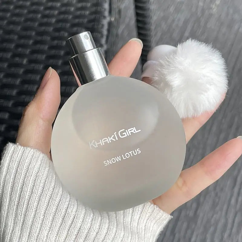 Fresh Snow Lotus Women Perfume Elegant Natural Citrus Amber Fragrance High-end Charming Floral Woody Notes Eau De Toilette Oasis Select