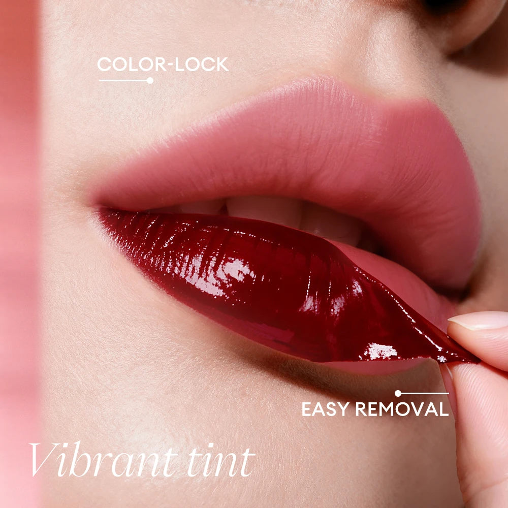 O.TWO.O Peel-Off Lip Stain | 48H Waterproof Matte Lip Tint