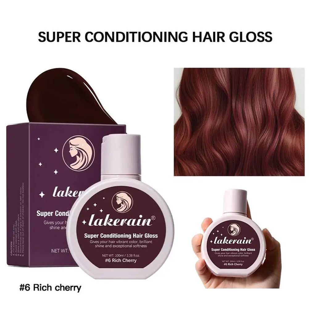 Hair Gloss Glaze Conditioner – Shine & Moisture for Brown Hair Hair Gloss Conditioner Oasis Select 06
