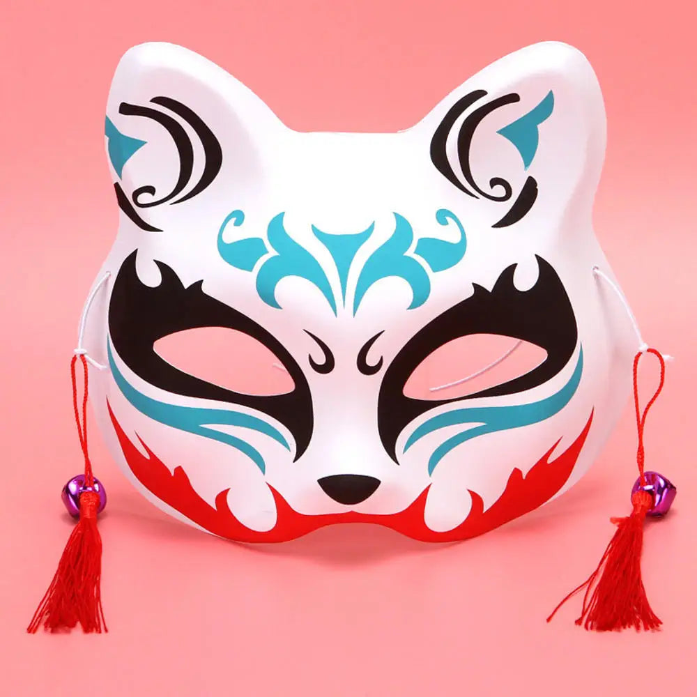 Japanese Anime Demon Slayer Mask Cosplay Thicken Plastic Masks Halloween Party Costume Props Fox Mask Oasis Select E
