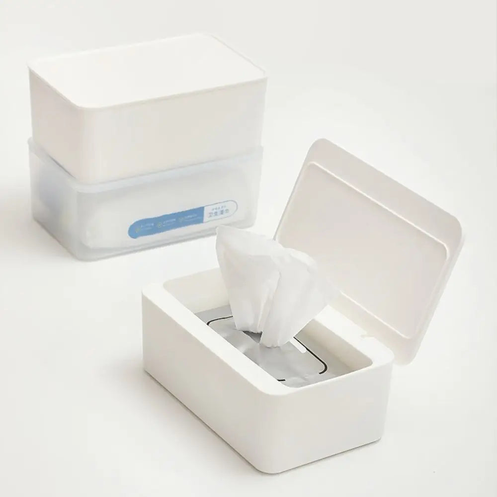 Simple Style Wet Wipes Box New Hollow Out Paper Towel Box Universal Napkin Storage Boxes Kitchen Tissue Box Home Decoration Oasis Select