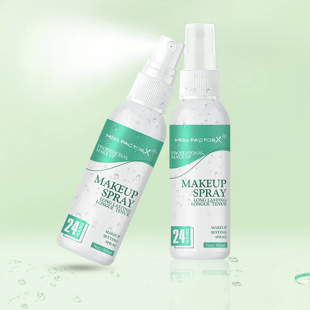 Waterproof Makeup Spray Face Set Lasting Award winning Makeup Spray Anti-smudge and Makeup Off Natural finish Oasis Select face setting