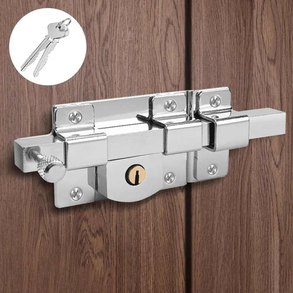 Confidential Key Lock System Iron Mechanical Latch Lock Anti-theft Door Lock Easy To Install Robust Security Features Oasis Select