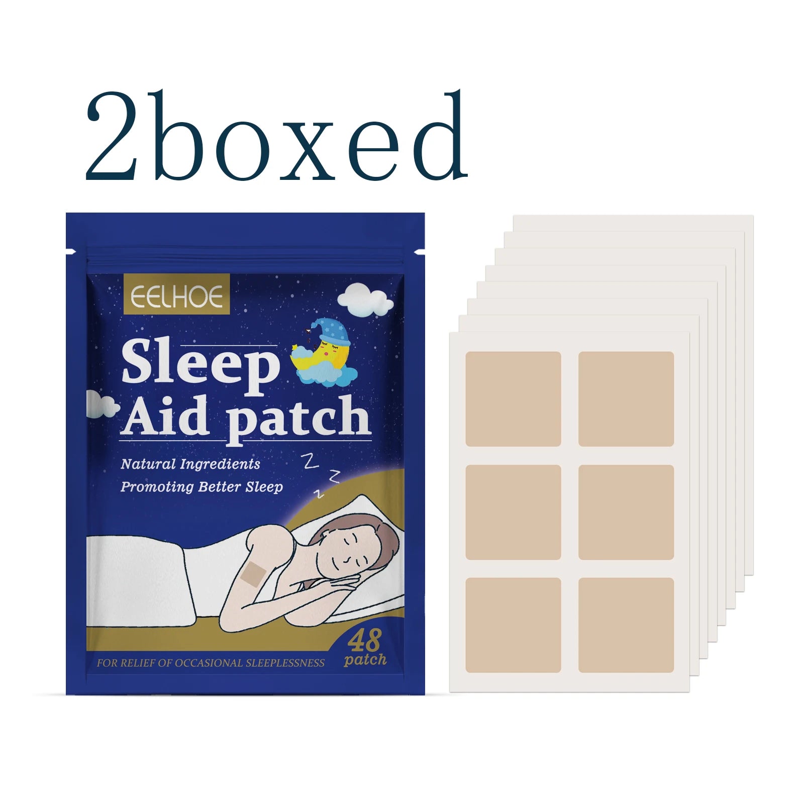 Sleep Patch – Gentle Body Care Patch for Restful Sleep Sleep Body Patch Oasis Select 2boxed