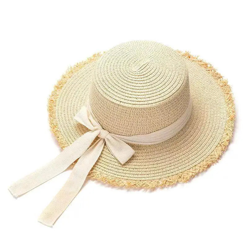 Women Straw Sunscreen Cap 모자 썬캡 비치모자 очки солнцезащитные женск Gorros Foldable UV Protection Outdoor Oasis Select A8