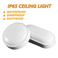 IP65 Waterproof LED Ceiling Light | Bathroom Hallway Basement