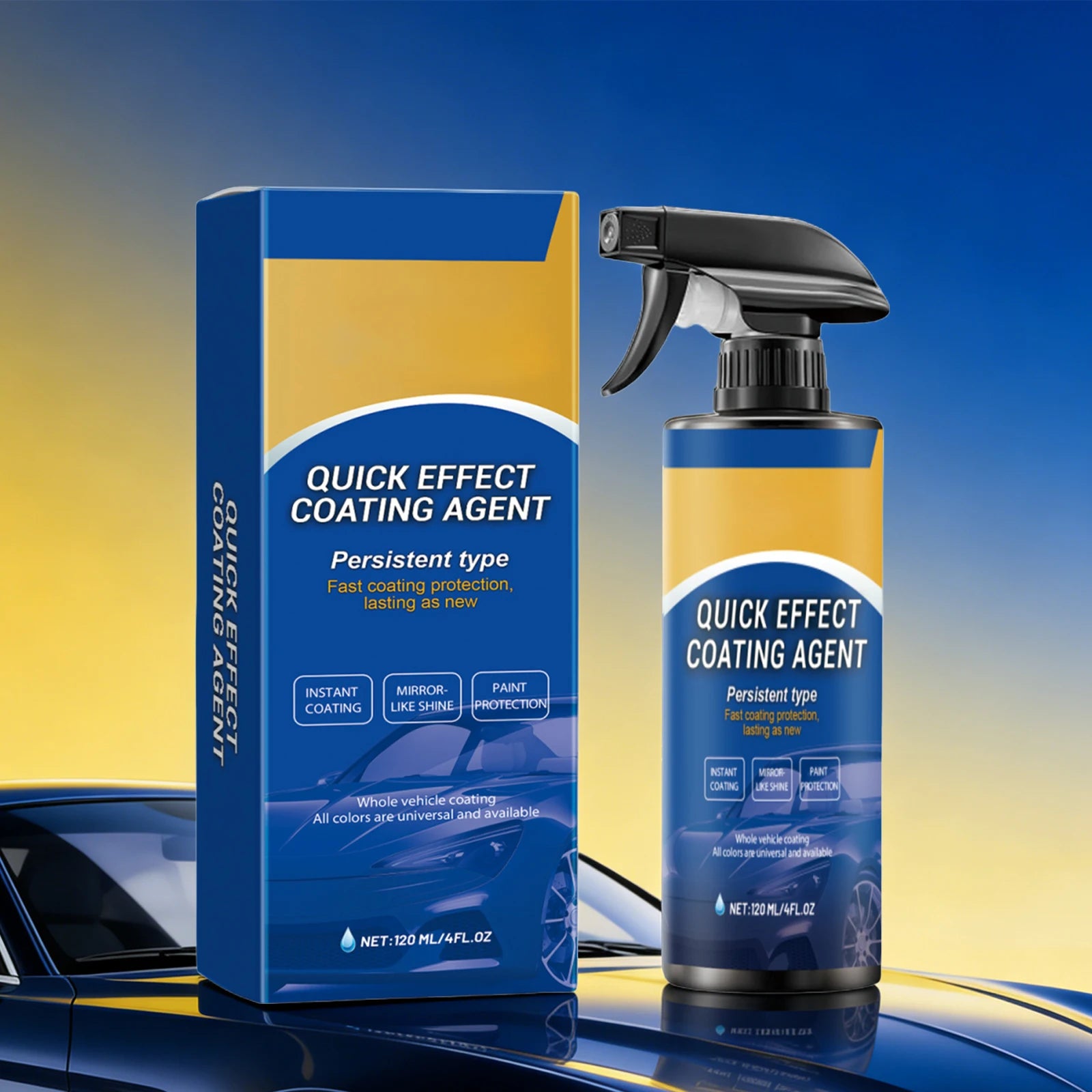 Quick Effect Coating Agent Refurbishment and Repair Instant Coating Mirror like Shine Paint Protection Car Polishing Coating Oasis Select