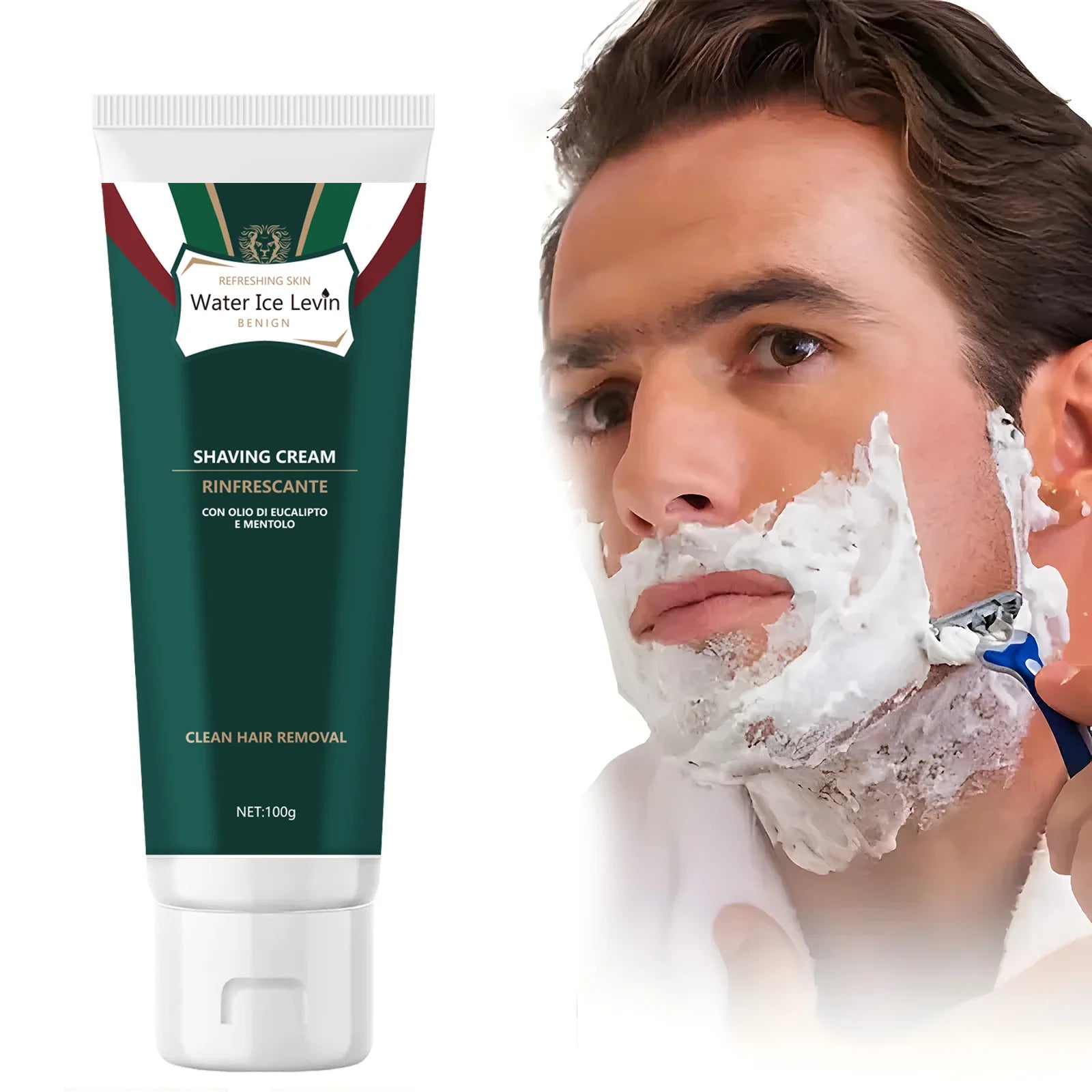 Men's Intimate Shaving Gel – Ceramide & Vitamin E | 100g Men's Shaving Gel Oasis Select