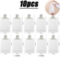 2-10PCS Travel Empty Squeeze Bags Lotion Dispensing Bag Refillable Shampoo Toiletries Conditioner Liquid Cosmetic Storage Pouche Oasis Select 10pcs-100ml