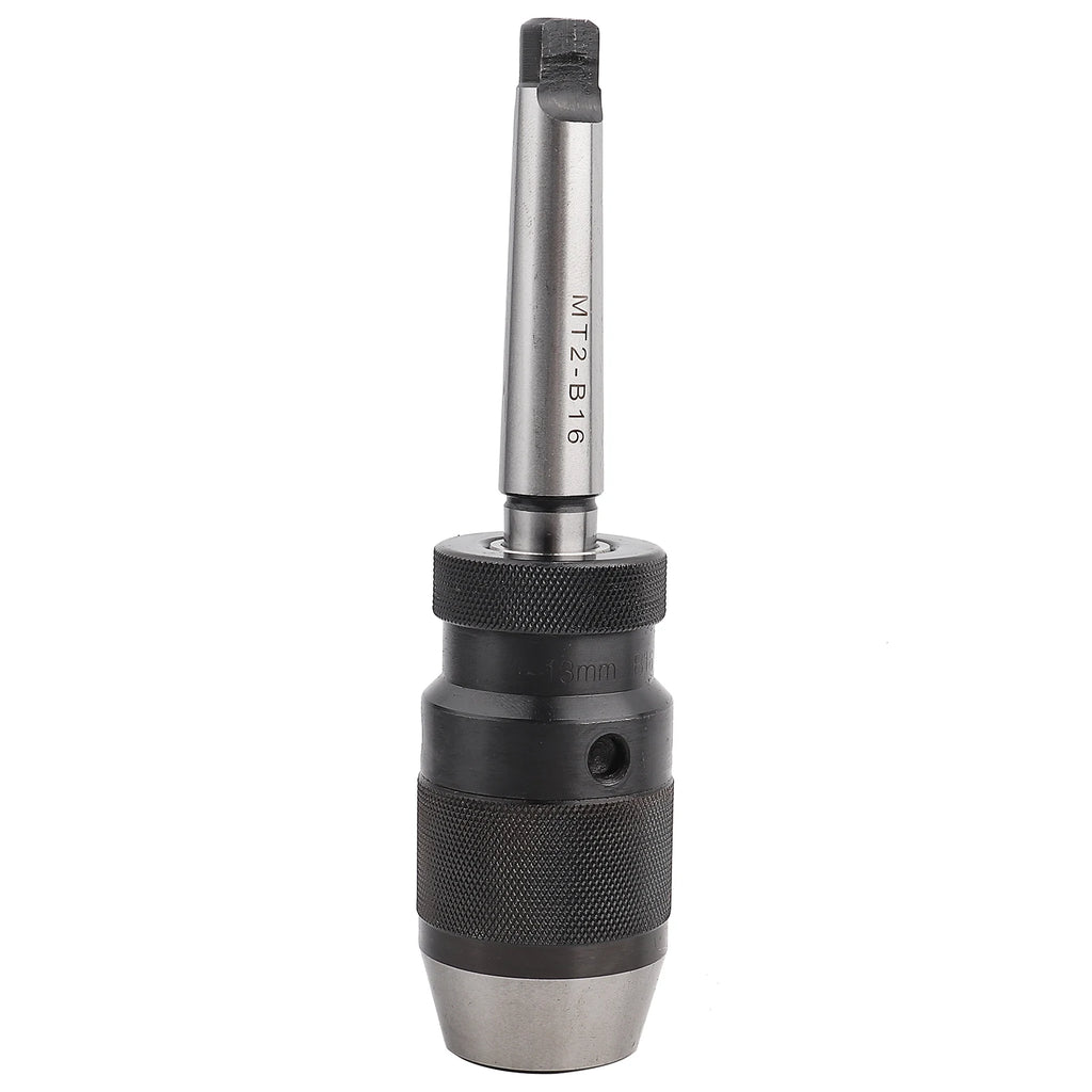 Self tightening Drill Chuck 113mm 1/2" Steel Selftightening Keyless Lathe Drill Chuck and MT2B16 Arbor Oasis Select black