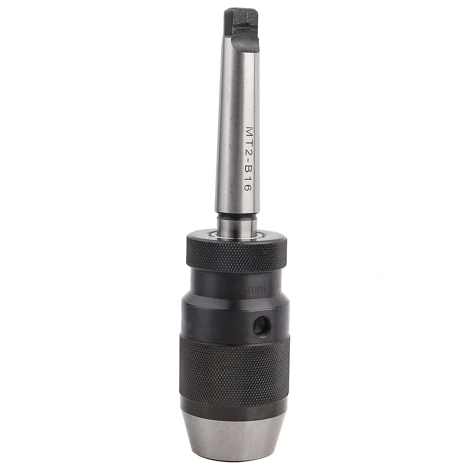 Self tightening Drill Chuck 113mm 1/2" Steel Selftightening Keyless Lathe Drill Chuck and MT2B16 Arbor Oasis Select black