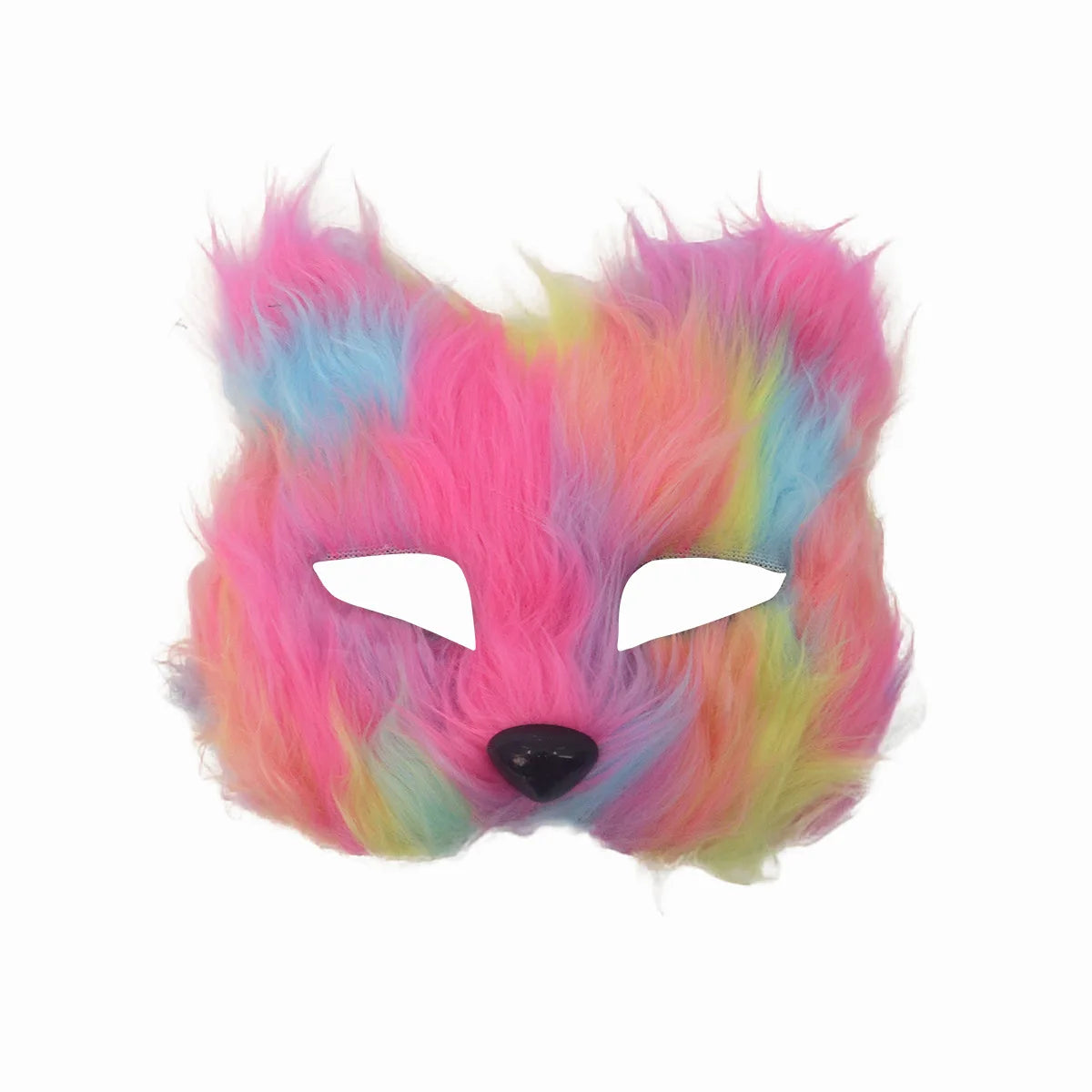 Halloween Animal Cosplay Fox Shape Half Face Eye Mask Sexy Cat Animal Mask Christmas Carnival Party Roleplay Costume Props Oasis Select Colorful