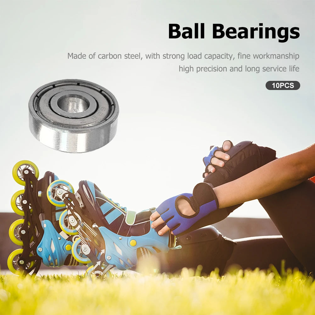 10-Pack Flange Ball Bearings 626ZZ 625ZZ for 3D Printers & More Flange Ball Bearings Oasis Select