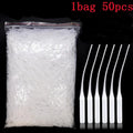 100pcs CA Glue Micro-Tips | Precision Applicator for Crafts Glue Applicator Tips Oasis Select 1bag 50pcs