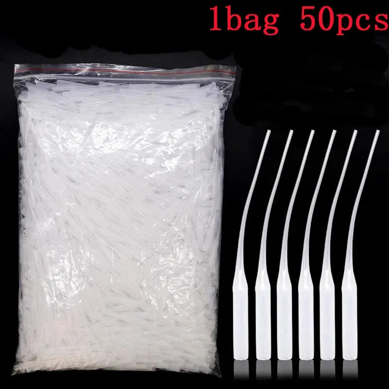 100pcs CA Glue Micro-Tips | Precision Applicator for Crafts Glue Applicator Tips Oasis Select 1bag 50pcs