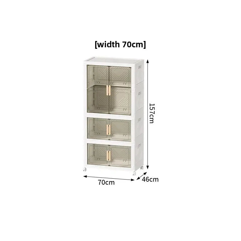 Multi-functional Wardrobe baby clothes storage box household large-capacity locker Oasis Select 70cmF