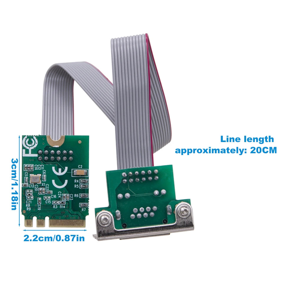 M.2 A+E Key Gigabit Ethernet LAN Card RTL8111H 1000Mbps RJ45 Gigabit Network Card Oasis Select