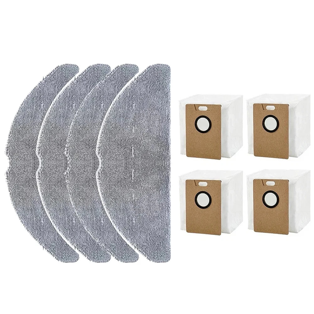 8Pcs Dust Bag And Mop Cloth Kit Replacement Parts For Lubluelu B40 B40 Plus Robot Vacuum Cleaner Accessories Oasis Select