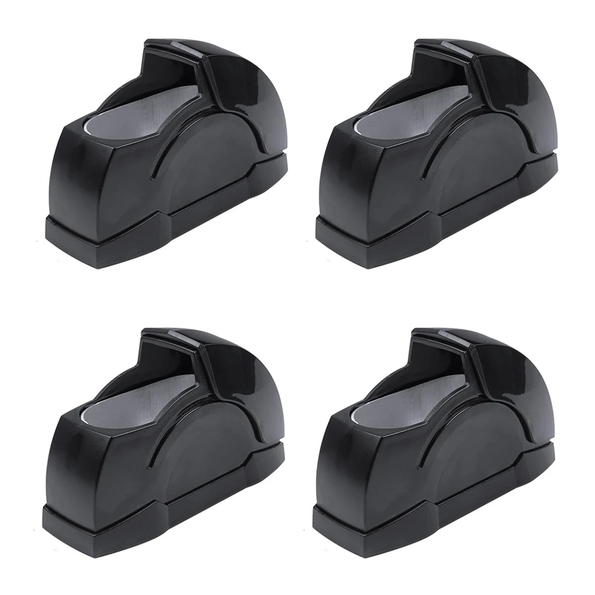 1/2PCS Car Ashtray Cup Holder Windproof Leak Proof Sealed Cigarette Tray Lid Black Home Outdoor Universal Auto Interior New 2026 Oasis Select 4pcs