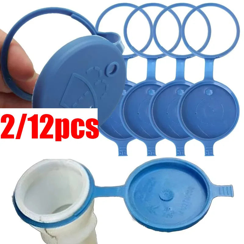 2/4/8/12pcs Windshield Washer Water Tank Bottles Lid Cap For Peugeot 206 207 306 307 408 Citroen C2, C3, C5 Picasso Saxony Oasis Select