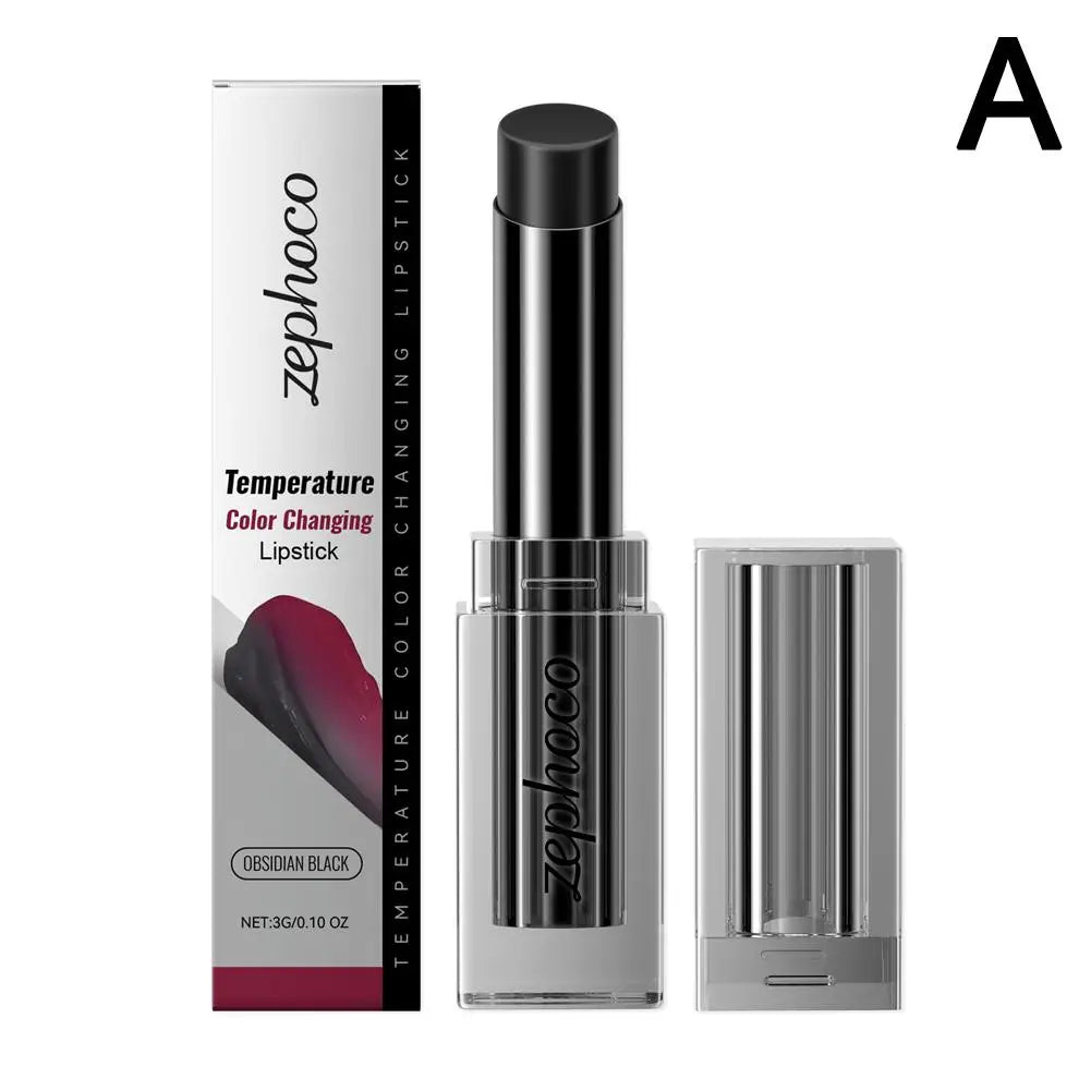 Color-Changing Moisturizing Lipstick – Nourishing Lip Balm Color-Changing Lipstick Oasis Select black