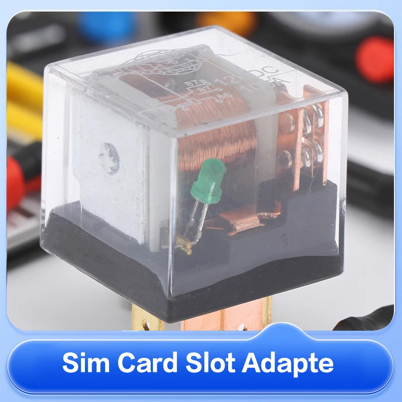 Waterproof Automotive Relay 12v/24v 100a 4pin/5pin Spdt Control Car Relays 2.8*2.8*2.5cm Oasis Select