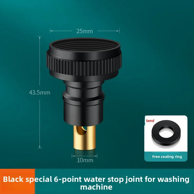 3/4" 1/2''Thread Connector Faucet Hose Tap Water Adapter Quick Connector Water Pipe Fittings Home Replacement Accessory Oasis Select M