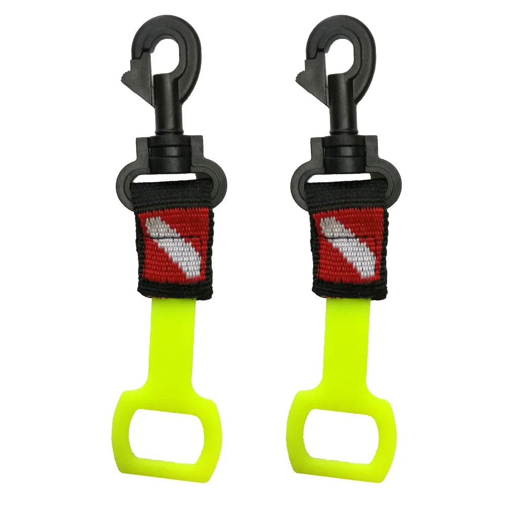 1Pcs 2Pcs Scuba Diving Mouthpiece Regulator Holder Clip Strap Retainer Oasis Select 2PC