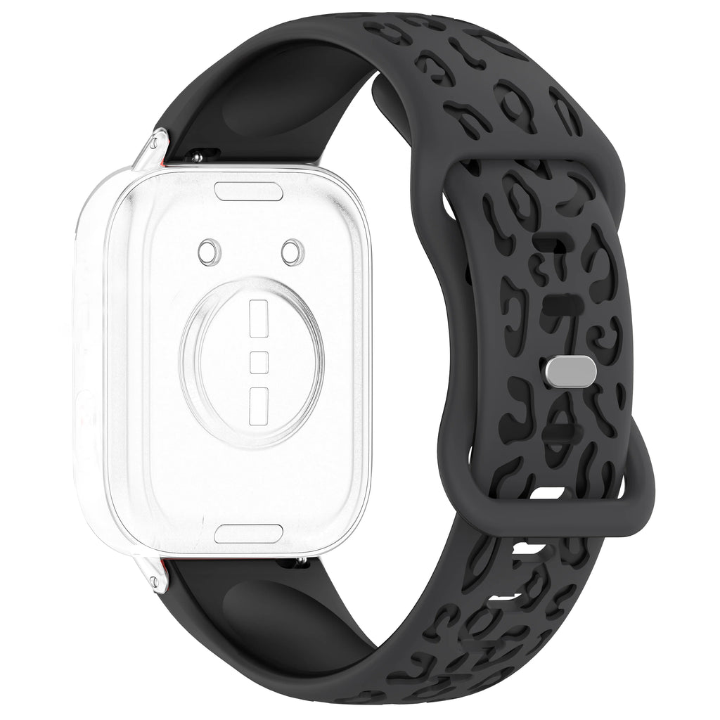 Silicone Leopard Watch Band 18/20/22mm – Amazfit, Samsung, Huawei Silicone Watch Band Oasis Select Grey white Black 18mm