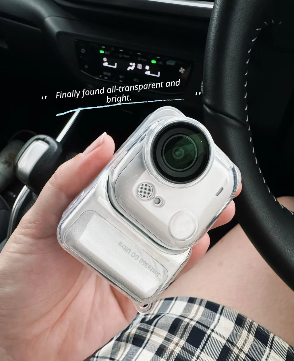 Insta360 Go Ultra TPU Case + Lens Cap & Anti-Lost Rope