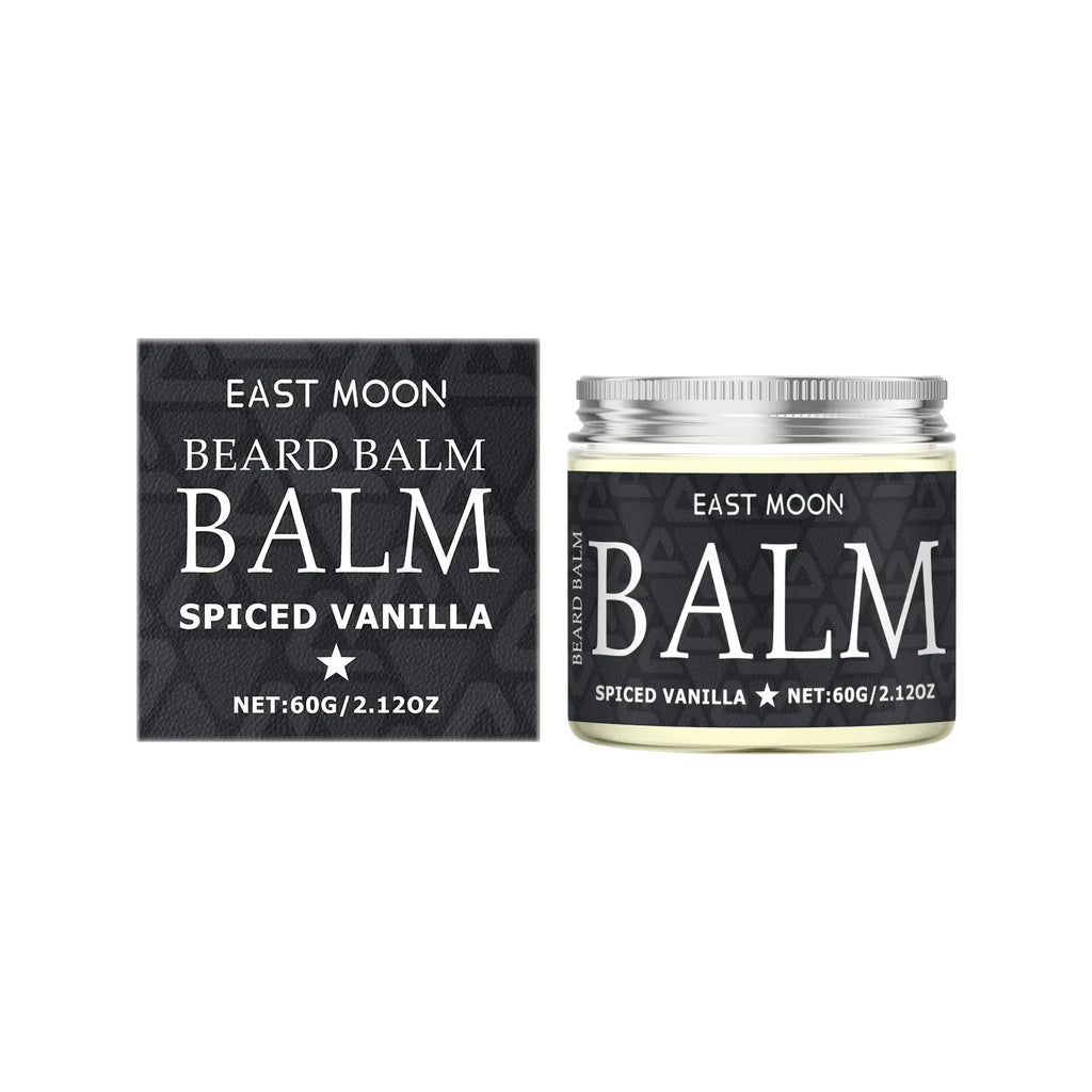 60g Vanilla Beard Keep Smoothing Nourishing Balm Strong Holding Increase Growth Dashing Gentlemen Gifts Men Beard Care Wax Oasis Select
