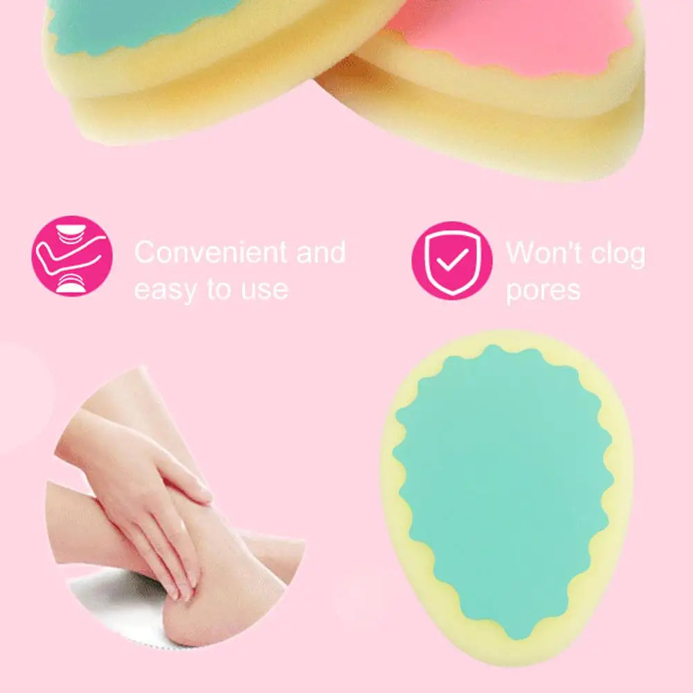 3 Pack Depilation Pads Magic Painless Sponge Hair Removal Depilation Sponge Pad Effective Epilator Facial Body Hair Remover Tool Oasis Select