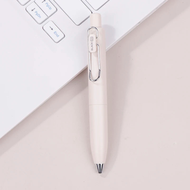 0.5mm Small Thick Core Fat Mini Pocket Pen Neutral Quick Dry Waterproof Uniball One Push Portable Oasis Select A1