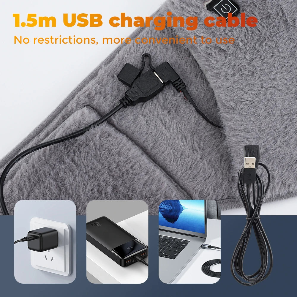 Electric Graphene Heated Waist & Hand Warming Belt | 3 Levels