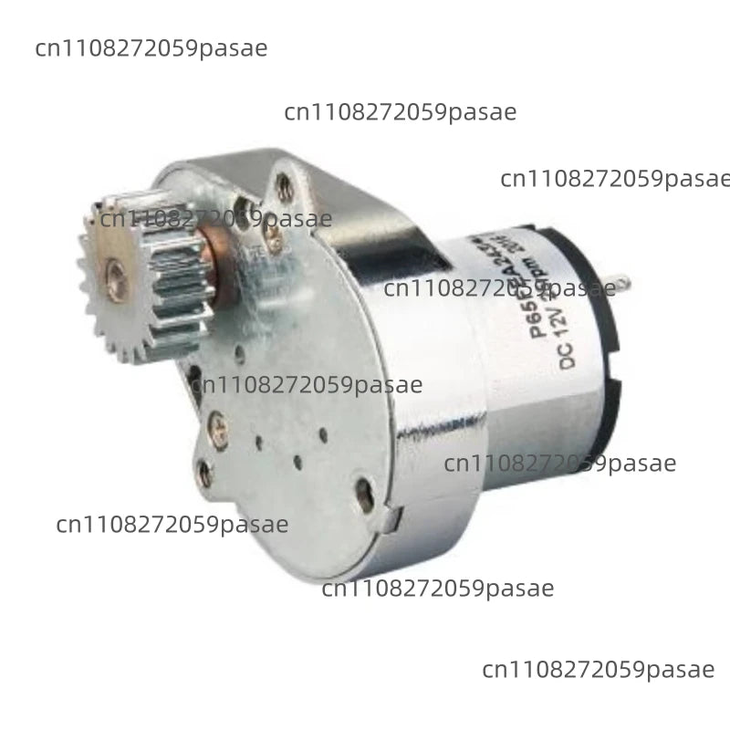 Variable Speed Flat Gear Motor 12V/24V High Torque 5mm Shaft