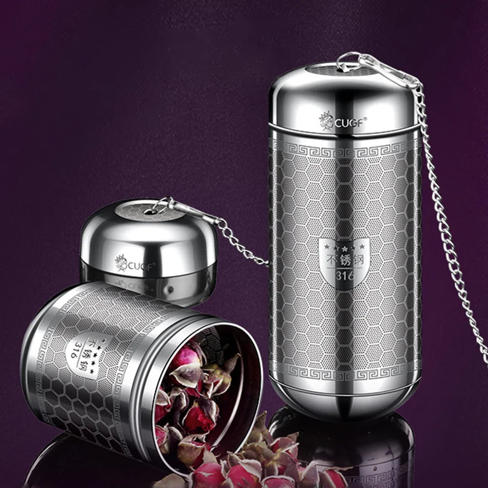 Stainless Steel Tea Infuser Tea Leaves Spice Seasoning Ball Strainer Teapot Fine Mesh Coffee Filter Teaware Oasis Select
