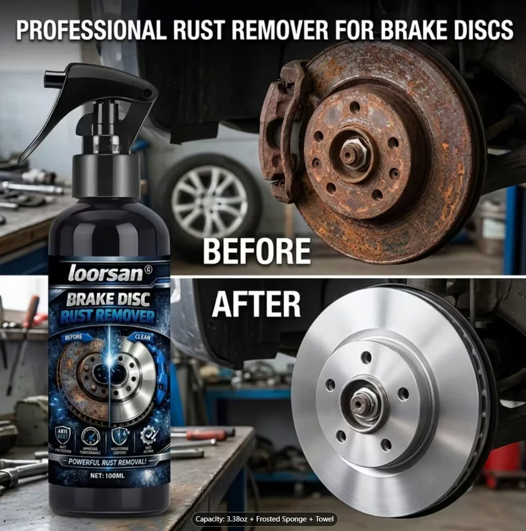 Car Brake Disc Rust Remover Spray 100ml – Wheel Hub Cleaner Rust Remover Spray Oasis Select