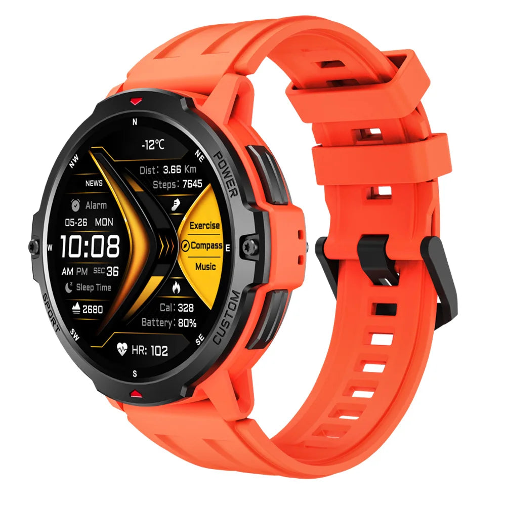 30M Waterproof Smartwatch GNSS Positioning GPS Multi-functional Sports Smart Watch 6-Axis Gyroscope Heart Rate Blue Tooth Call Oasis Select RDRDS