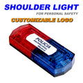 LED Red Blue Shoulder Clip Warning Light – IP65 | SHINEKNOT