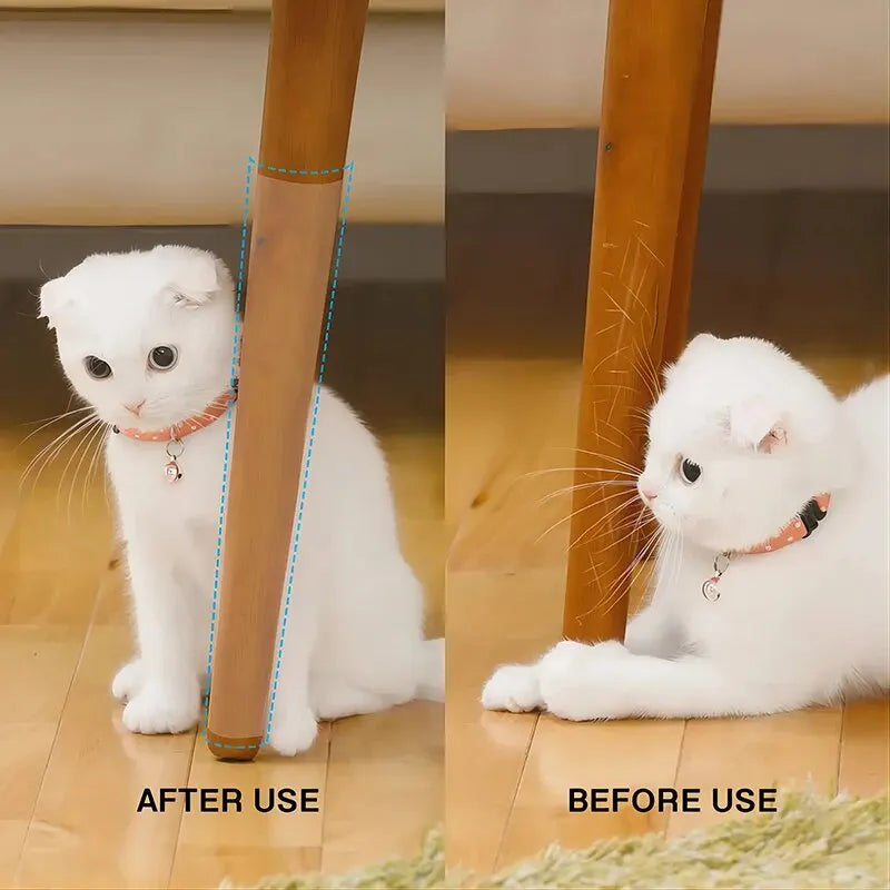 Anti Cat Scratch Sofa Protector, Self-Adhesive Furniture Guard Pad, Pet Proof Couch Cover Sticker for Cats, Scratch Protector Oasis Select