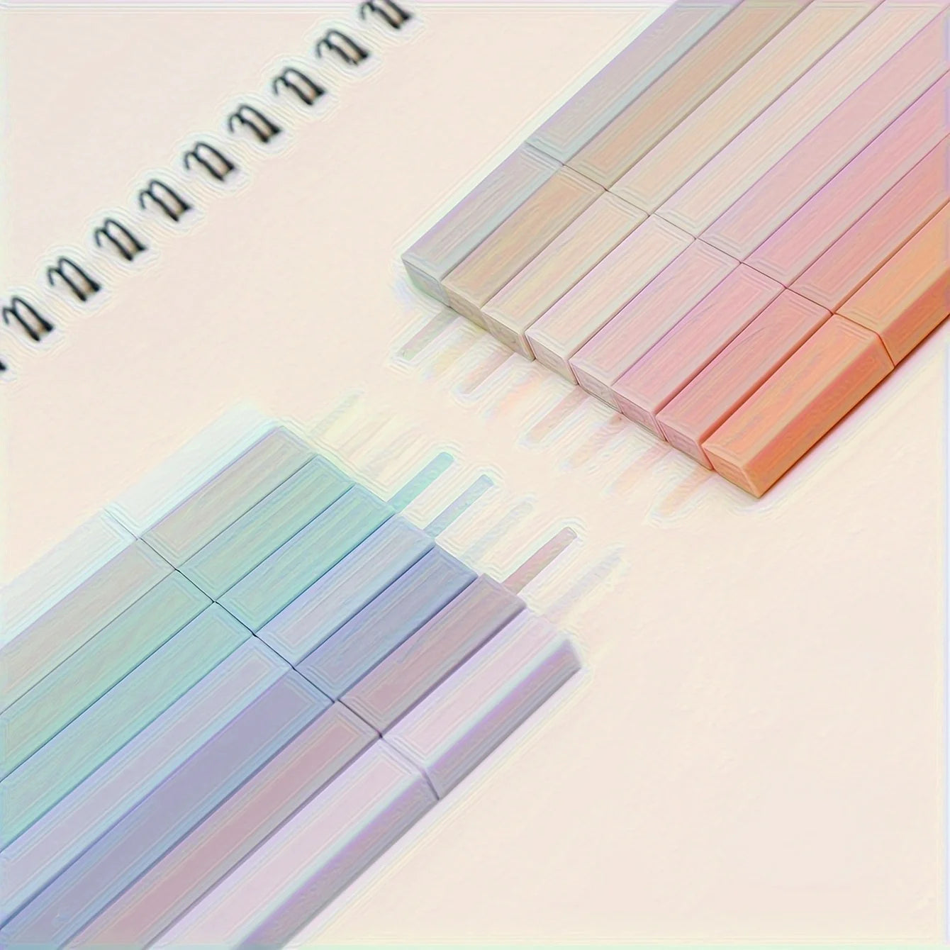 12pcs Square Highlighter Markers Painting Tools for Journaling School Office Supplies for Students Artists and Stationery Lovers Oasis Select
