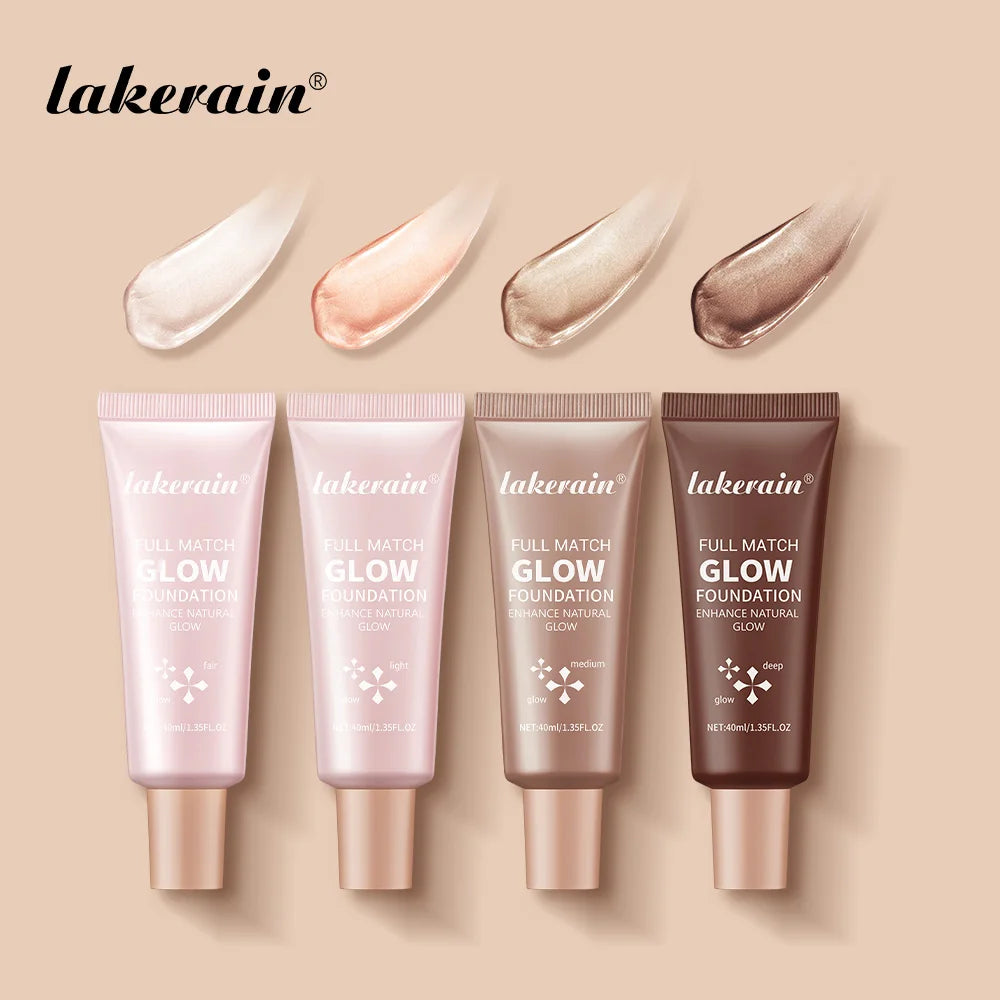 Glowing Foundation Natural Glow Enhancer Moisturizing Lightweight Base Multi-purpose Highlighter Liquid Foundation Cosmetics Oasis Select