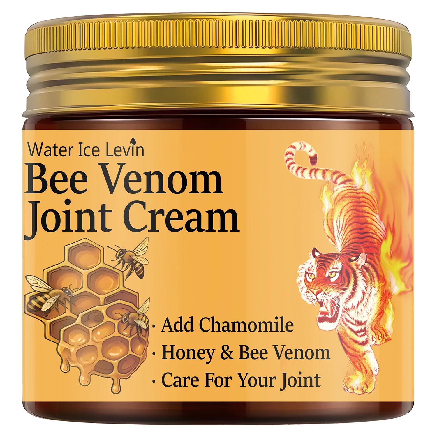 Bee Venom Joint Cream – Chamomile & Honey Moisturizing Formula Body Moisturizing Cream Oasis Select Orange 60g