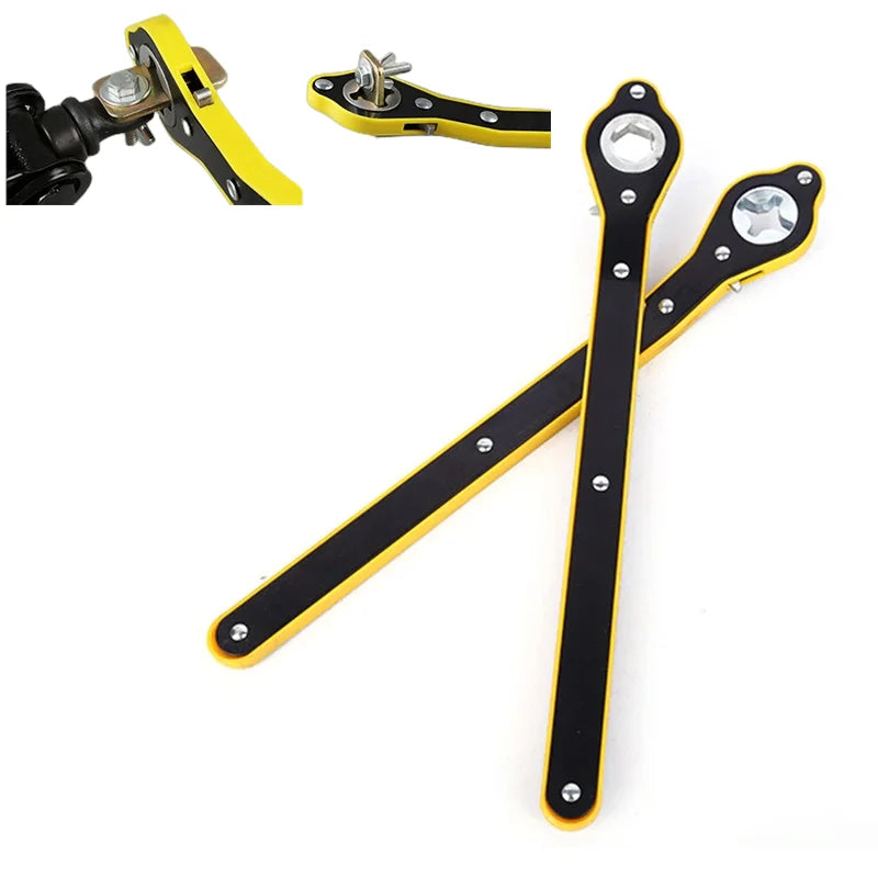 SLADE Labor-Saving Jack Ratchet Wrench – Tire & Lug Nut Tool Automotive Ratchet Wrench Oasis Select