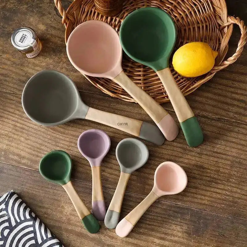 Creative Clay Spoons Ceramic Tableware, Thick And Substantial Soup Spoons With High Aesthetic Value Oasis Select