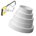 Duct Reducer Pipe Connector 80–150mm | LEENKEA Air Duct Fitting Duct Reducer Connector Oasis Select Default Title