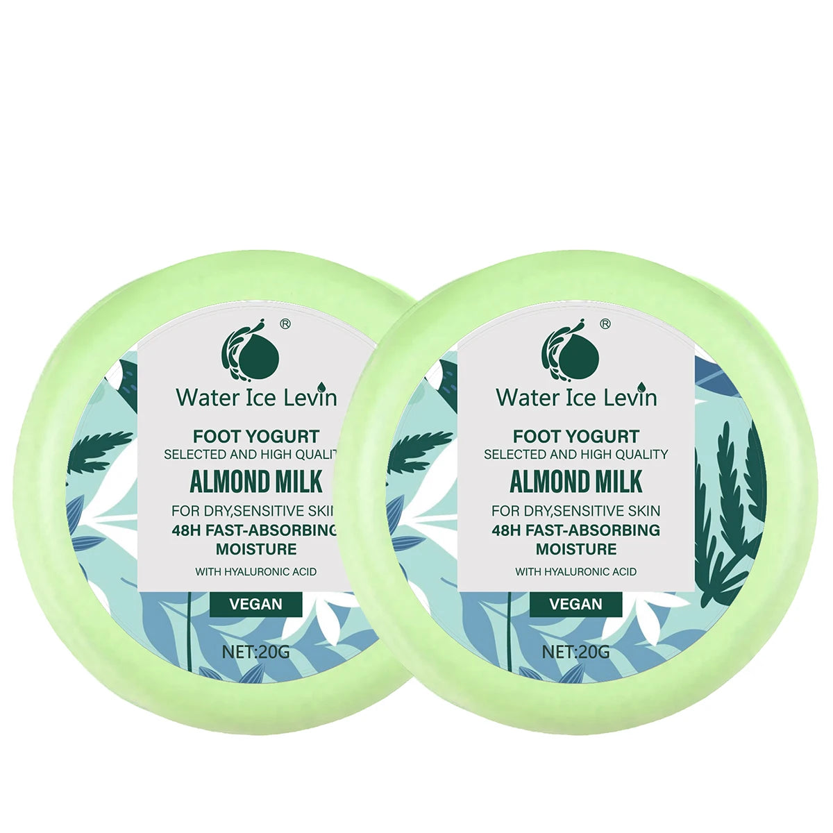 Ice Soothing Foot Care Cream, Menthol Cooling, Collagen Deep Moisturizing, Vitamin Antioxidant Oasis Select YELLOW 20g